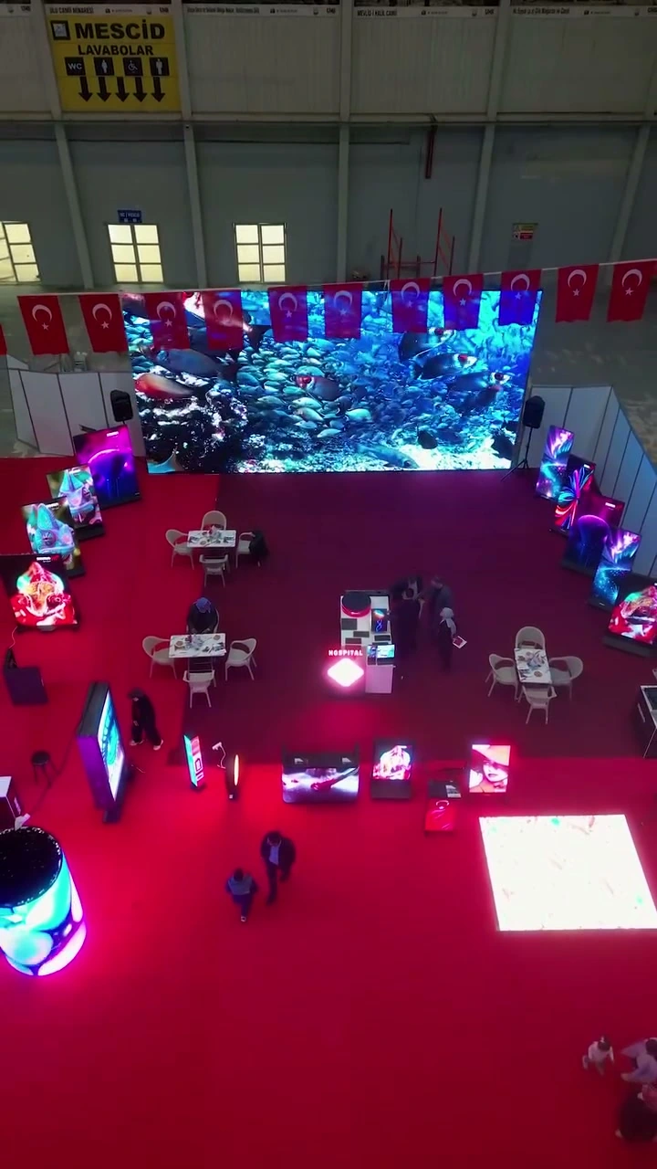 Kuşbakışı fuar — 3. Şanlıurfa İnşaat Yapı – Dekorasyon Fuarı